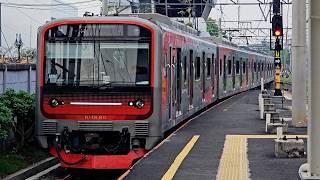 [4K] Stasiun Duri: Kompilasi KRL CLI-225, CLI-125, EA 203, JR 205, TM 6000 | KRL Commuter Line (4/8)