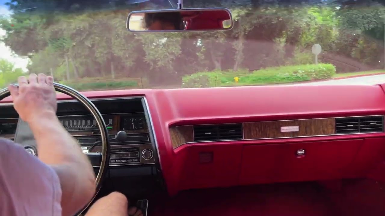 1970 Cadillac Eldorado Coupe - In Car Driving
