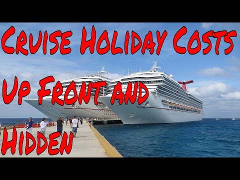 Cruise Ship Holiday Costs From The Base Fare Taxes Tips Drinks Specialty Restaurants to Hidden Fees