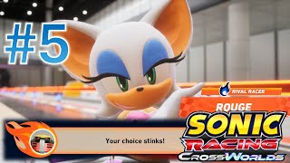 FIGHTING TEAM DARK AND THE SEVENTH GRAND PRIX XD | Sonic Racing Crossworlds Episode 5 BLIND