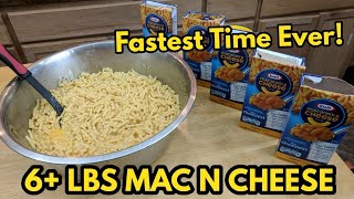 5 Boxes of Mac N Cheese| Twice as fast as Matt Stonie| Collab with Bob Shoudt| Brandon Clark