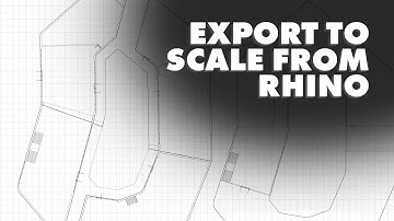 Export plans to scale from Rhino