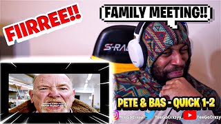 UK WHAT UP🇬🇧!!! THEY'RE STILL ACTIVE!! Pete \& Bas - Quick 1-2 (REACTION)