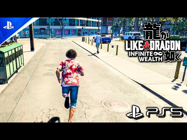 Like a Dragon Infinite Wealth NEW Gameplay Demo (PS5) 