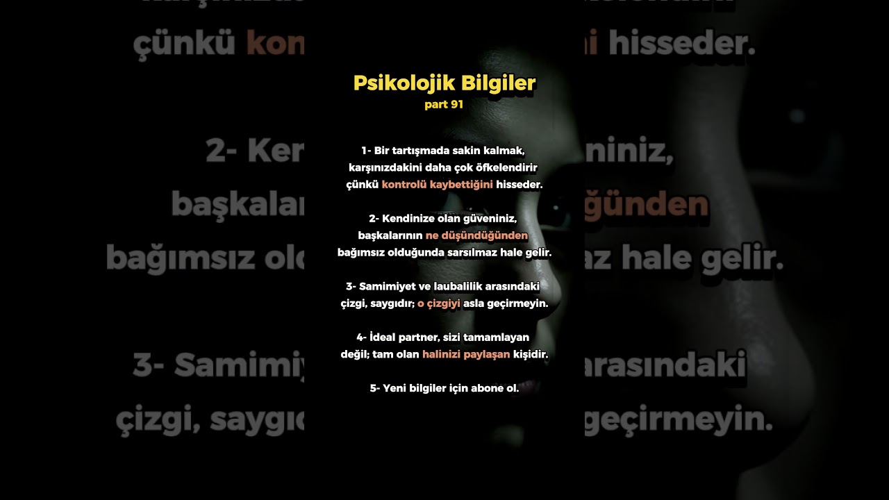 Kendinize Olan Güveniniz Başkalarının Ne Dü...