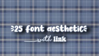 ✧25 fonts cute aesthetic dafont✧