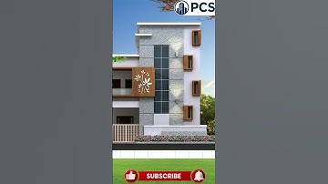 Simple Yet Beautiful Elevation Designed in Lumion and AutoCAD #shorts