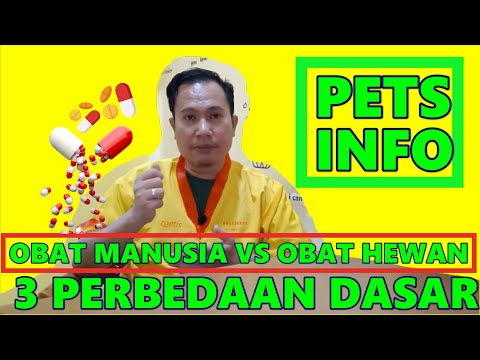 Bisakah obat manusia bisa digunakan untuk hewan?