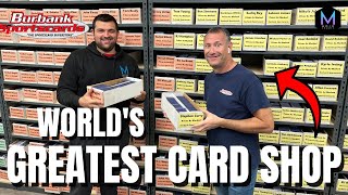 INSIDE The LARGEST SPORTS CARD SHOP IN THE WORLD: @BurbankCards screenshot 4