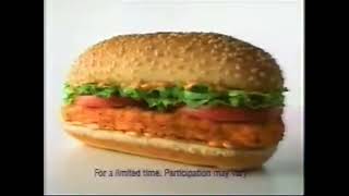 Burger King Spicy Chicken Sandwich 2000 Commercial