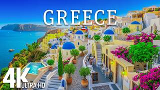 Greece in 4K 🌍 Island Paradise – White Villages, Turquoise Seas & Mediterranean Beauty
