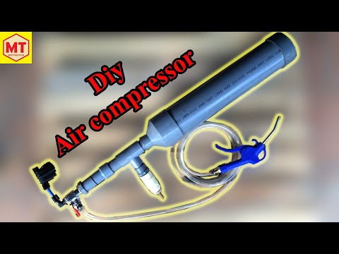 How to make Air Compressor at home | Restore old tools