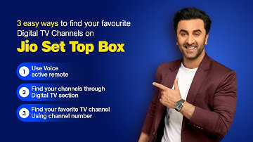3 Easy Ways to find your Favourite Digital TV Channels on Jio Set Top Box (JioFiber)