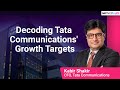 Tata communications growth outlook  profit insights  ndtv profit