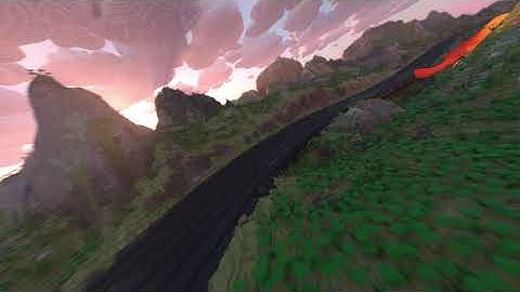 Lego Volcano - Procedural Landscape V2 - Houdini / 3Delight.