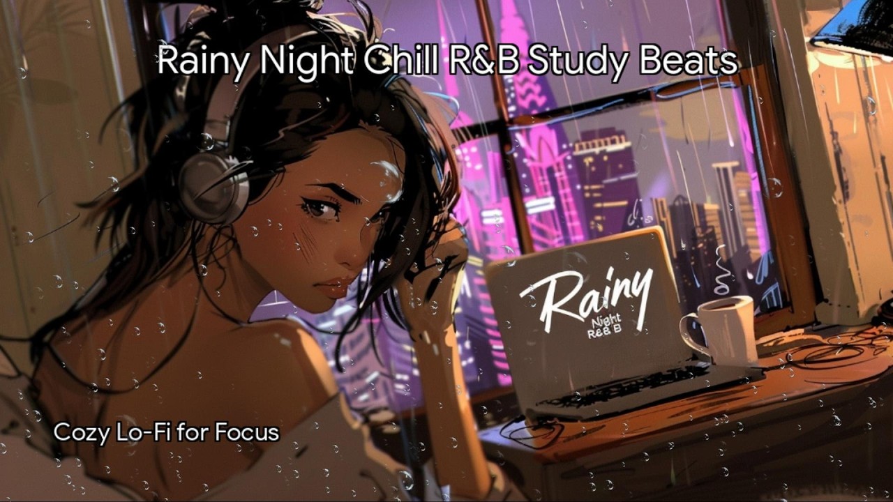 Rainy Night Chill R&B Study Beats | Cozy Lo-Fi for Focus & Relax ✨