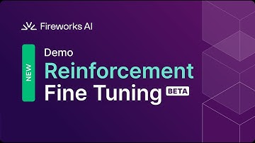 Reinforcement Fine-Tuning (RFT) on Fireworks AI - Demo