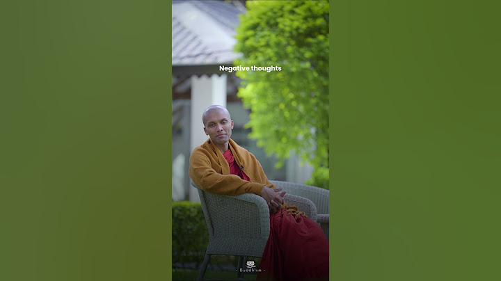 Positive People also have negative thoughts | Buddhism In English