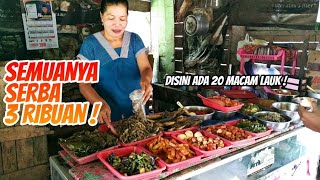 SERBA 3 RIBUAN ! RUMAH MAKANNYA SEDERHANA BANGET ! Indonesian Street Food - Kuliner Jambi