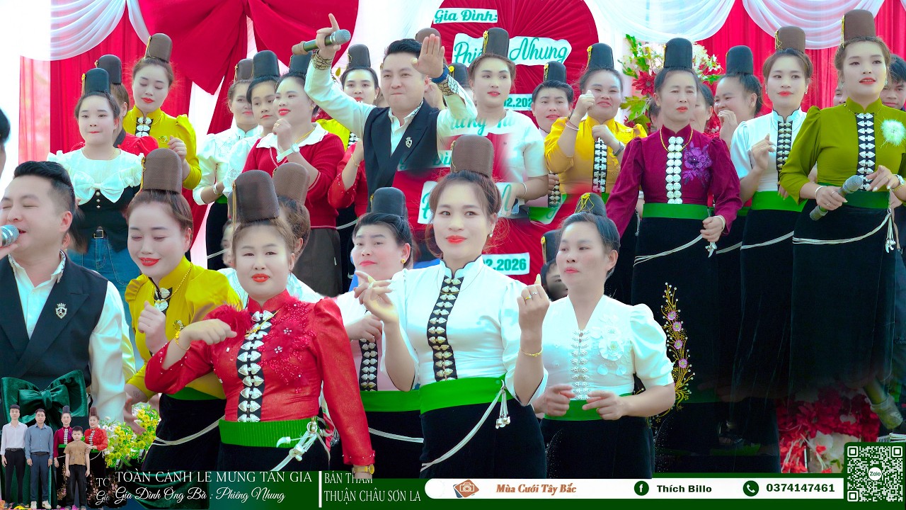 NHẠC SÀN TÂY BẮC NHẢY TẾT 2026 QUẨY CÙNG CHỊ EM BẢN THẲM TẠI LỄ MỪNG NHÀ MỚI GĐ; PHIÊNG NHUNG