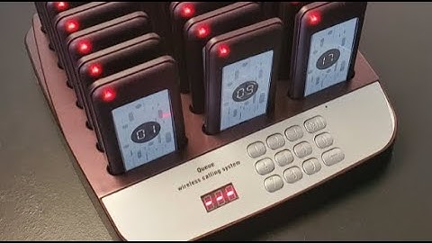 NOLAS Social Distancing Keeping Pagers for Restaurants Paging System Review, Good quality, pagers wo