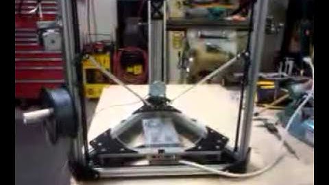 Calibrating my Delta Printer