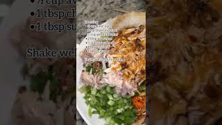 Thai Crunch Chicken Salad