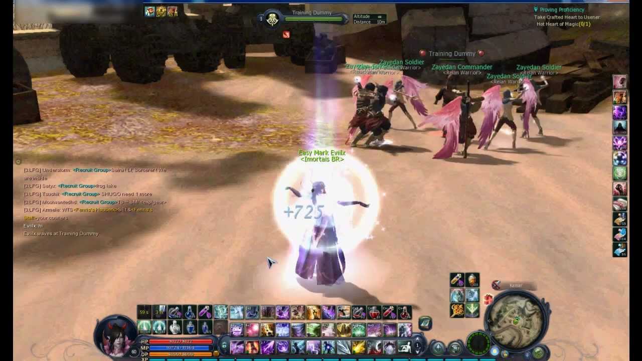 Aion Sorcerer Combos (basic)