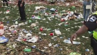 Savannah city officials address trash left behind from St. Patrick's Day parade