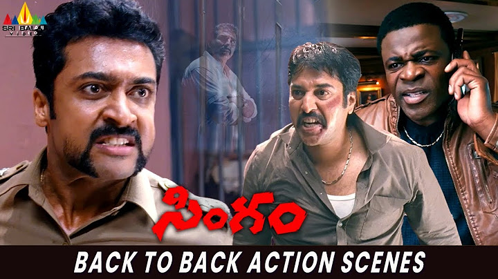 Singam Movie Back to Back Action Scenes | Suriya | Anushka | Hansika | Telugu Movie Scenes