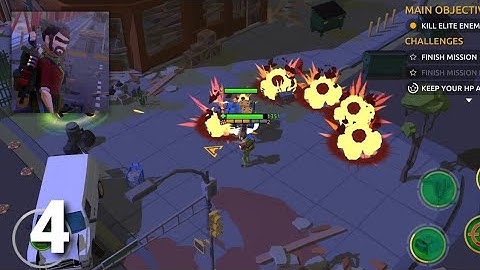 Zombie Blast Crew - Gameplay Walkthrough Part 4 Tutorial (ios Android)