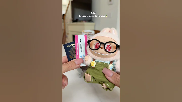 pack my Labubu’s luggage with me🧳🏝️#pack #luggage #travel #labubu #popmart #popular #shorts