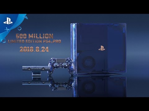 PS4 Pro 500 Million Limited Edition