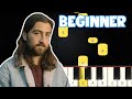 Stick season  noah kahan  beginner piano tutorial  easy piano