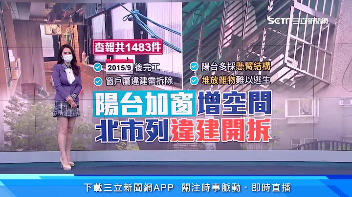 陽台加裝窗戶=違建！欄柵式「防盜窗」只要符合2條件　就不算違建｜台北市、新北市、桃園2006年後新建案　陽台加裝窗屬違建｜房地產新聞｜訂閱@money_setn看更多 財經新聞 - 天天要聞