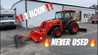 MX6000 Kubota heat/ac loader and accesories Incredible arrival officially available tomorrow a.m.
