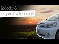 First wild camp in my Toyota Alphard, a JDM camper (episode 3)