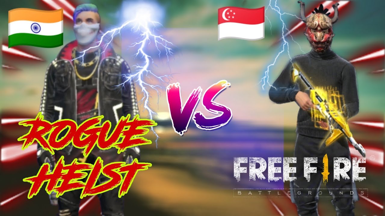 Rogue heist vs FREE FIRE 🔥 comparison video🙄(Who is best🤔)