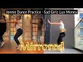 JENNIE - “Sad Girlz Luv Money” Dance Practice Mirrored |Aiym lu | Казашка танцует