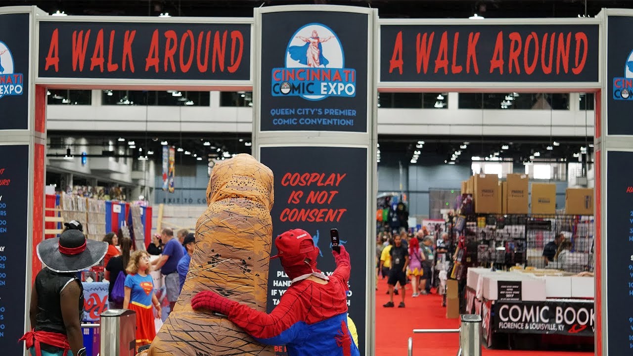 cincinnati comic expo booths