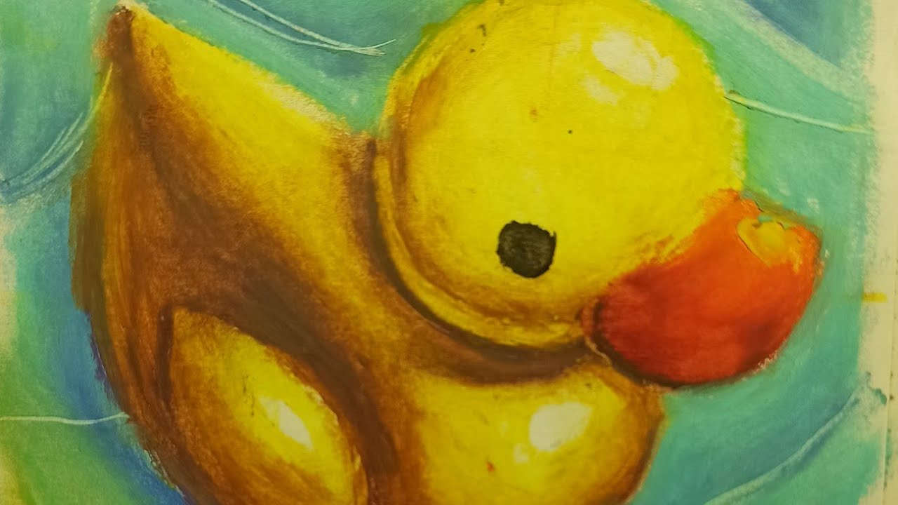 Como pintar con oleos pasteles. Serie amarilla