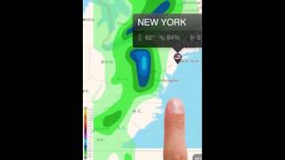 iWeather Pro. Contextual world weather forecasts. screenshot 1
