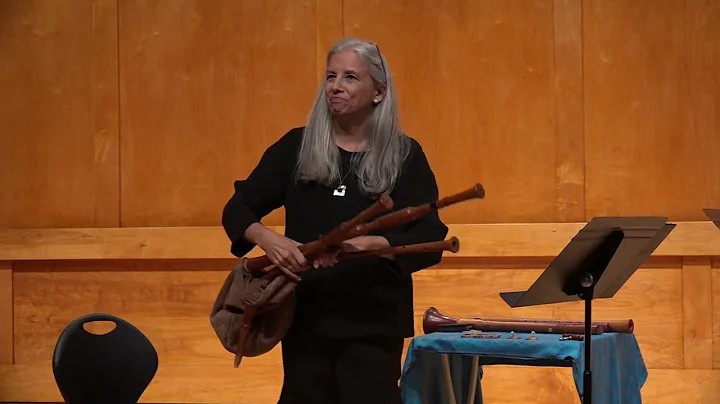 Bagpipes: Christa Patton of Duo Custos demonstrate...