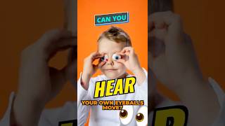 Can You Hear Your Own Eyeballs Move?