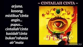 DEWA19 - CINTAILAH CINTA full album HQ ®©™