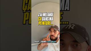 Astuce peinture texturé pas cher 👍✅ #bricolage #chantier #diy #renovation