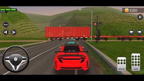 Extreme car racing PART #108 stunt challenge on ramp tracks of beaming beamng