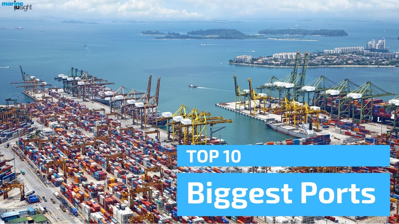 MOST BUSY Shipping Ports in the World