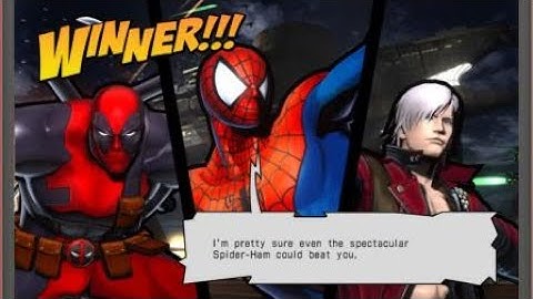 ULTIMATE MARVEL VS. CAPCOM 3 Deadpool, Spider-Man, and Dante Part 1