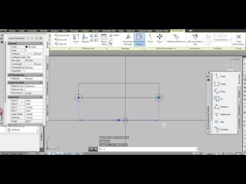 Cách tạo Block động (Block Dynamic trong AutoCad)